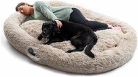 Hondenbed voor mensen | Human Dog Bed XXL InnovaGoods Beige