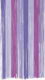 Folat Feestgordijn - Posh Purple - 1 x 2 meter