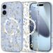 Tech-Protect Flexair MagSafe Hoesje pour iPhone 17 - Transparant avec motif floral