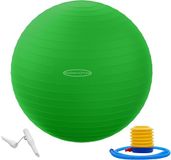 BalanceFrom Anti-Burst en Slip Resistant Oefening Bal voor Yoga, Fitness en Geboorte Met Snelle Pomp, 2 lbs Capaciteit
