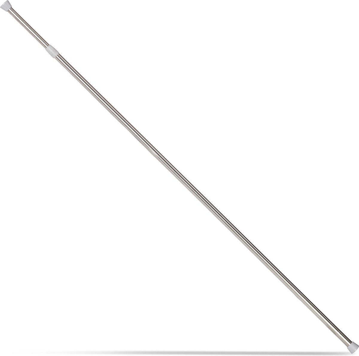 Relaxdays klemstang uitschuifbaar telescopische douchegordijnstang