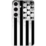 Samsung Galaxy S24 Drapeau bretagne Verstevigd hoesje met sublimatie bedrukking