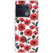 OnePlus Siliconen hoesje - Compatibel met OnePlus 10 Pro 5G - ontwerp fleurs de pavot