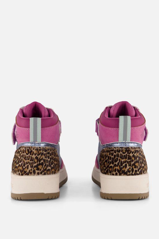Shoesme New Outsole Sneakers roze Leer - Dames - Maat 35