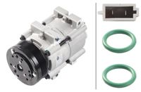 HELLA Compresseur de climatisation 12V, diamètre 114 mm