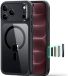 ESR Classic Hybrid HaloLock iPhone 17 Pro Hoesje Transparant Zwart