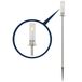 REV Flamelight Buitenlamp, tuinlamp in kaarslook, balkondecoratie, tuindecoratie, terrasdecoratie, IP44, roestvrij staal