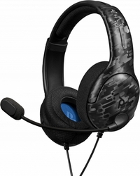 PDP lvl 40 wired stereo gaming headset (black camo)