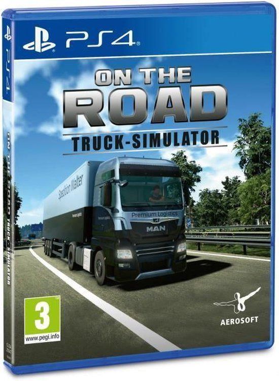 just for games Aérosoft On The Road : Truck Simulator - PlayStation 4 Games