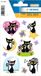 HERMA 15462 Glitterstickers voor kinderen, schattige kat