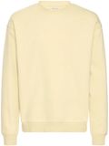 Solid SDLENZ Sweatshirt Heren Katoen Ronde Hals Lange Mouw XL Parsnip