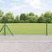 Vert Mesh Hexagonal Fence with Concrete Base 10 x 0.5 m