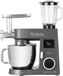 ECG FORZA 7800 robot culinaire 1800 W 8 l Noir, Acier inoxydable