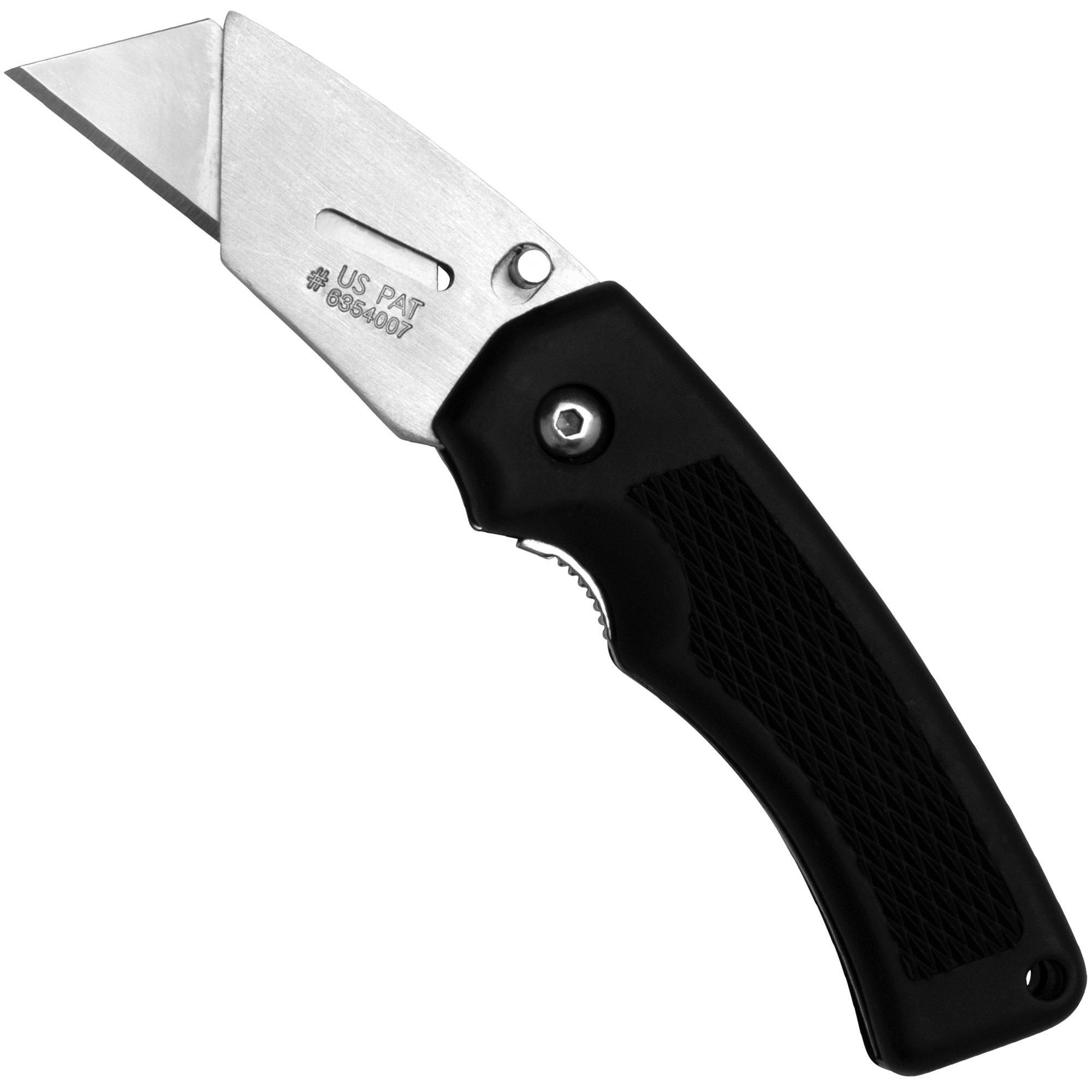Gerber Edge Utility Knife - Black Rubber - 0013658119246
