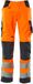 Mascot Pantalon Safe Supreme avec poches genoux 20879-236 - haute visibilité orange/bleu marine foncé - C52 - 76