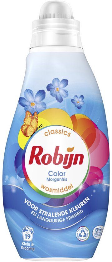 Robijn Klein & Krachtig Color Wasmiddel Morgenfris
