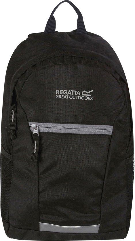 Regatta Rugzak 10 Liter - Zwart/Grijs - Verstelbaar - Polyester - 35x22x14 cm