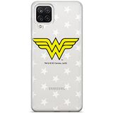 ERT GROUP mobiel telefoonhoesje voor Samsung A12 / M12 origineel en officieel erkend DC patroon Wonder Woman 006 optimaal aangepast aan de vorm van de mobiele telefoon, gedeeltelijk bedrukt