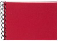 Goldbuch Spiraalalbum Bella Vista - Rood - 24x17 cm