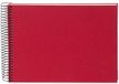 Goldbuch Spiraalalbum Bella Vista - Rood - 24x17 cm
