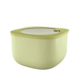 Guzzini - Kitchen Active Design, STORE&MORE BIO, Grote Hermetic Container voor Koelkast/diepvries/Magnetron (L) - Avocadogroen, 19,5 x 19,5 x h12,3 cm | 2800 cc - 170724253