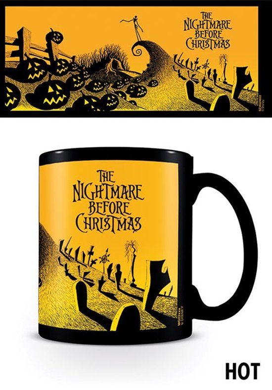 Pyramid Nightmare Before Christmas - Thermische mok
