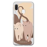 ERT GROUP mobiel telefoonhoesje voor Samsung A20e origineel en officieel erkend Babaco patroon Cats 002 optimaal aangepast aan de vorm van de mobiele telefoon, gedeeltelijk bedrukt