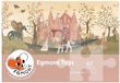 Egmont Toys Prinses Vloerpuzzel Carton 40 Pièces 80x35 cm