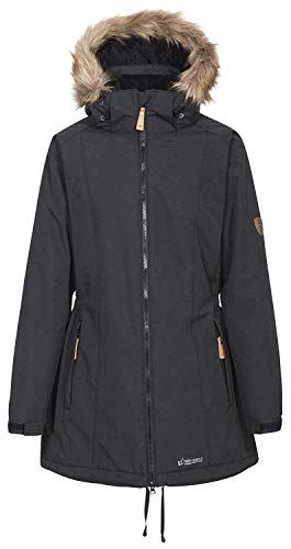 Trespass Celebrity Warme waterdichte jas voor dames, met afneembare capuchon, 1 stuks - 5045274543094