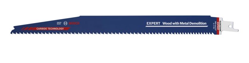 Bosch Reciprozaagblad - Carbid - Hardhout & Hout met nagels - 10 stuks
