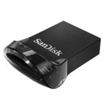 SanDisk Ultra Fit USB 3.2 Gen 1 (3.1 Gen 1) 256 Go - Noir