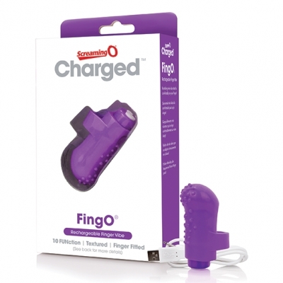 The Screaming O - Charged FingO Vinger Vibe Paars