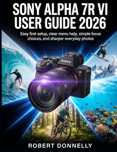 SONY ALPHA 7R VI USER GUIDE 2026