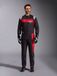 Alpinestars KMX-9 V3 Graphic 3 Black Red, Taille: 46