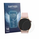 Savvies Screenprotector voor aeac AR-01 1.32" - Folie Beschermfolie transparant 18 Stuks