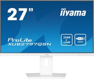 iiyama G-MASTER XUB2797QSN-W2 - 27" Monitor - 2560x1440 - 100Hz - White