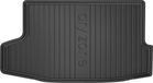 Frogum Dryzone Kofferbakmat Nissan Juke I (facelift) 2014-2019 Hoge Laadvloer Rubber Zwart Los