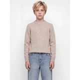 JACK & JONES JUNIOR gebreide trui met wol - beige