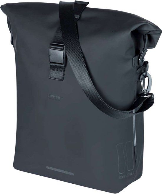 Basil SoHo Nordlicht MIK SIDE Single Pannier - 17L - Black