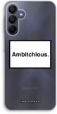 Case Company® - Samsung Galaxy A25 Hoesje - Ambitchious - Souple Cover