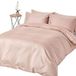 Homescapes Luxe Satijn Dekbedovertrek 200x200 cm – Tweepersoons – Beige – 100% Egyptisch Katoen – Draaddichtheid 1000