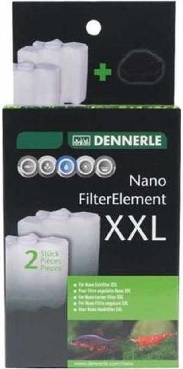Dennerle vervangend filterelement voor de Hoekfilter - XXL | 2 stuks