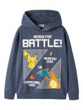 NAME IT Sweatshirt 'NKMJOL POKEMON' navy / azuur / geel / wit