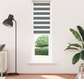 Maison Exclusive - Rideau occultant, gris foncé, 60x200 cm