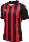 Hummel Hmlcore XK Striped Jersey S/S Black/True Red - XXL