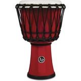 LP Latin Percussion Djembe World 7" Rope Tuned Circle Rood LP1607RD