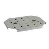 APS GN afdruiprooster - van roestvrij staal voor gastronorm containers, geschikt voor GN 1/2 - afmetingen: 19 x 25 cm, hoogte: 1,5 cm