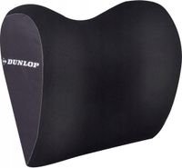 Dunlop Coussin de siège auto - Coussin de nuque avec 100% Memory Foam - Ajustement universel - Noir