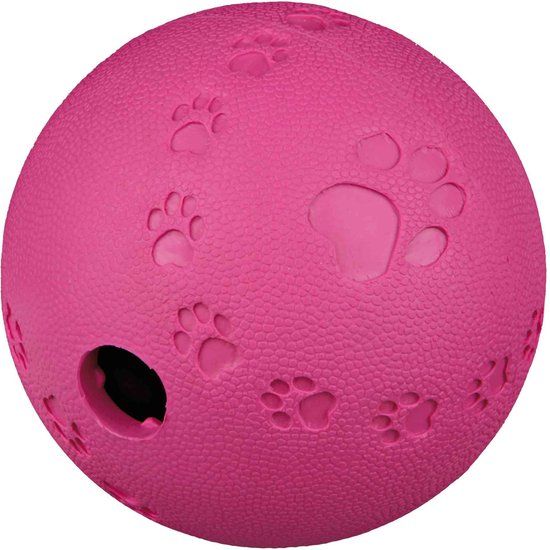 Trixie Snackbal - Honden Speelgoed - Rubber - Assorti Kleur - 9 cm