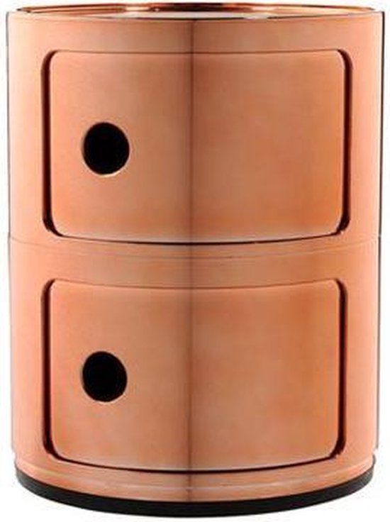 Kartell - Componibili 2 Koper Kast Opbergmand - Koper